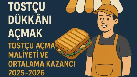 Tostçu Dükkanı Açmak | Tostçu Açma Maliyeti ve Ortalama Kazancı 2025-2026