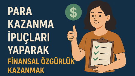 Para Kazanma İpuçları Yaparak Finansal Özgürlük Kazanmak